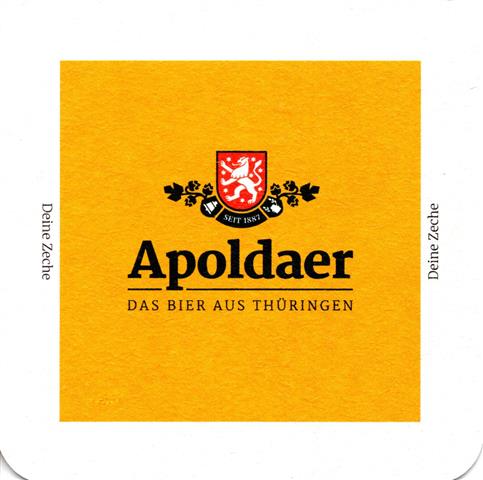 apolda ap-th apoldaer deine 1-3a (quad185-das bier aus thüringen)